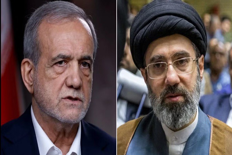 Tổng thống Iran lần đầu gặp Lãnh tụ tối cao Mojtaba Khamenei