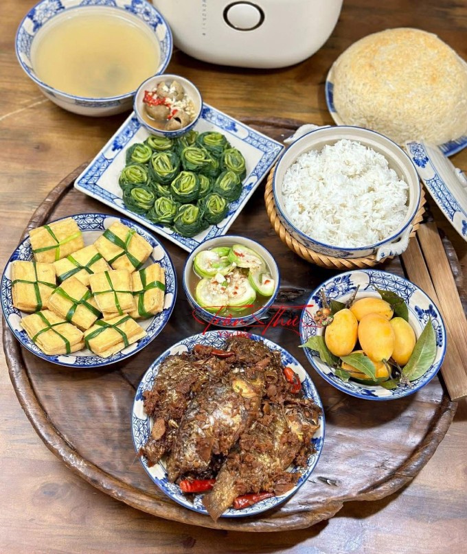 Những mâm cơm hè giá dao động 120.000 đồng cho 4 người của 9X Hà Nội - 4
