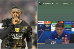 Dembele đăng thông điệp ẩn ý sau khi PSG vào chung kết cúp C1