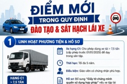 Những điểm mới trong đào tạo, sát hạch lái xe có hiệu lực từ 1/7