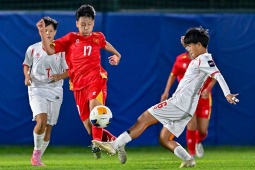 Trực tiếp bóng đá U17 nữ Việt Nam - U17 nữ Myanmar: Bảo vệ thành quả (U17 châu Á) (Hết giờ)