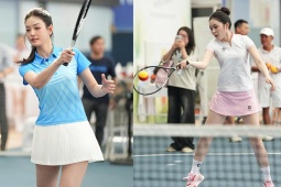 Dàn hoa hậu mê mẩn môn thể thao người Việt Nam sáng tạo, là đối trọng của pickleball