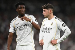 Real Madrid phạt cả Tchouameni và Valverde không đá ở El Clasico