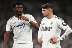 Real Madrid phạt cả Tchouameni và Valverde không đá ở El Clasico