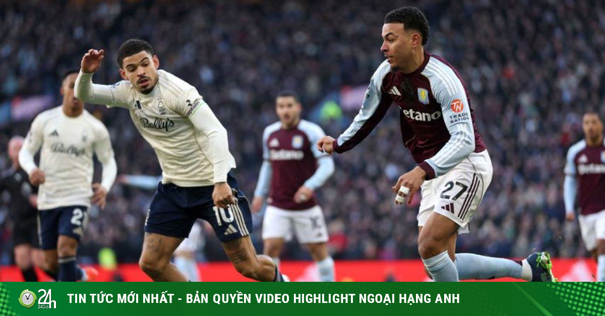 Aston Villa san bằng tỷ số, Buendía tỏa sáng trước Nottingham Forest