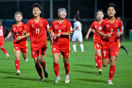 Video bóng đá U17 nữ Việt Nam - U17 nữ Myanmar: Đỉnh cao sút phạt, giật vé tứ kết (U17 châu Á)