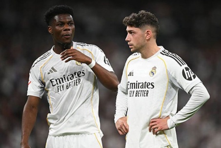 Real Madrid phạt cả Tchouameni và Valverde không đá ở El Clasico