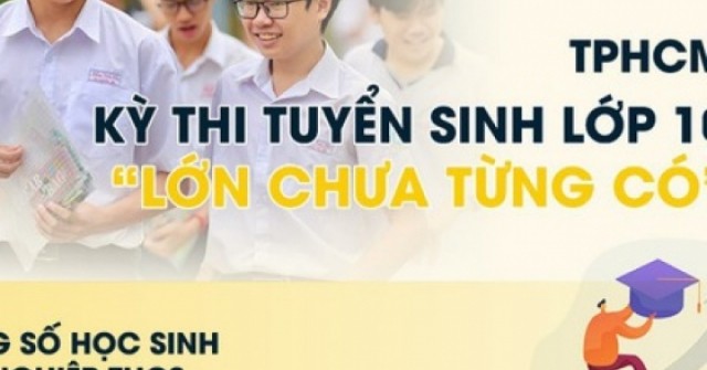 Tuyển sinh lớp 10 tại TPHCM: Chỉ tiêu, tỉ lệ chọi, những mốc thời gian cần nhớ