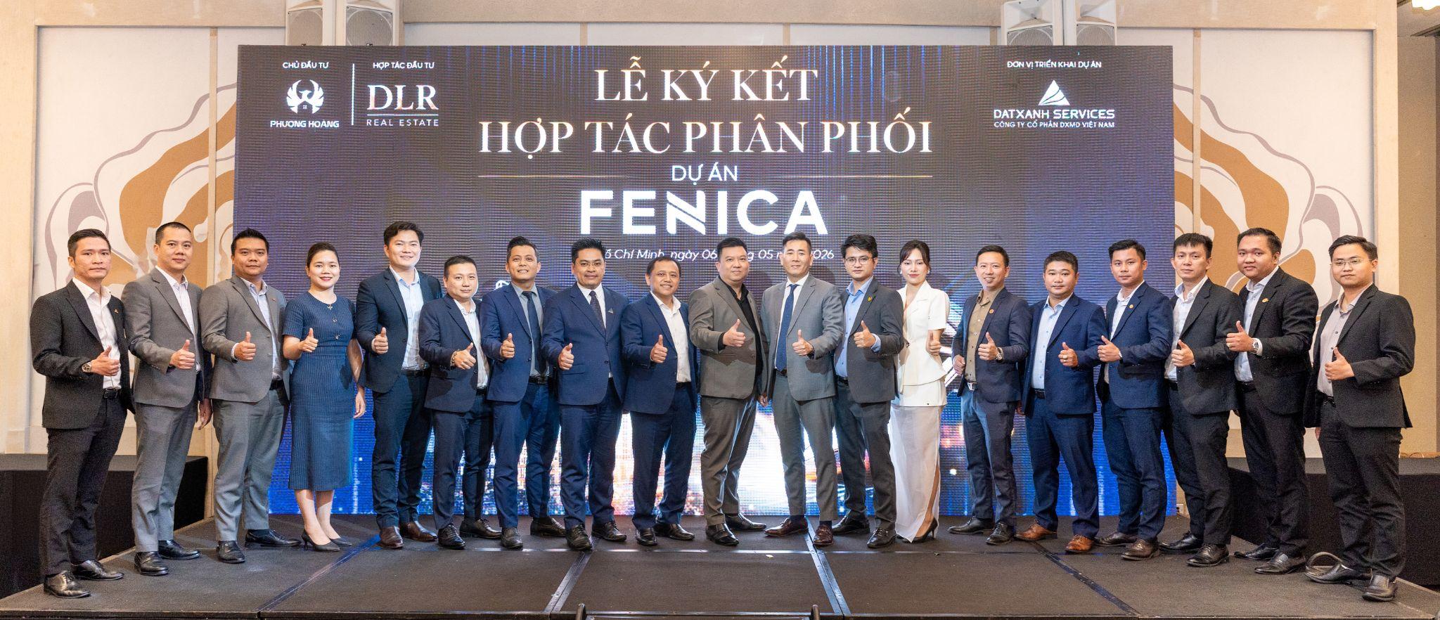Đơn vị Triển khai Dự án DXMD Vietnam chính thức ký kết hợp tác với các đối tác phân phối chiến lược dưới sự chứng kiến của Chủ đầu tư Phượng Hoàng, Đơn vị Hợp tác đầu tư dự án Dalat Realco (DLR) cùng với các lãnh đạo cấp cao đến từ các đơn vị.
