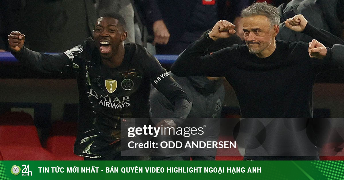 PSG vào chung kết Champions League lần thứ hai liên tiếp, chạm trán Arsenal