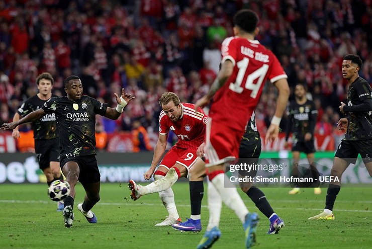 Bàn thắng của Kane không cứu được Bayern Munich