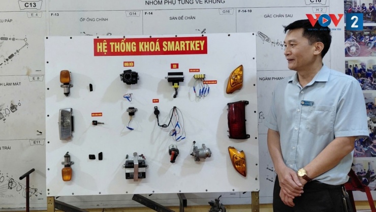 Ông Nguyễn Hữu Hưng, giảng viên Trung tâm Dạy nghề Thanh Xuân