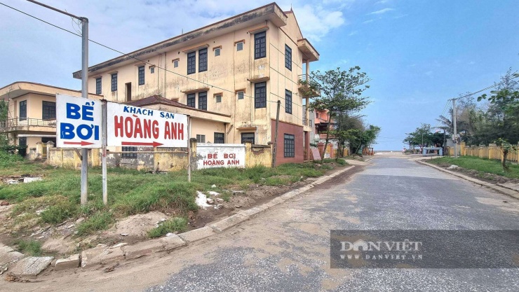 Khu du lịch biển Quất Lâm (xã Giao Ninh, tỉnh Ninh Bình)&nbsp;"vắng như chùa Bà Đanh". Ảnh: Vũ Thượng