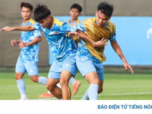 U17 Việt Nam ráo riết chuẩn bị cho trận đấu với U17 Hàn Quốc