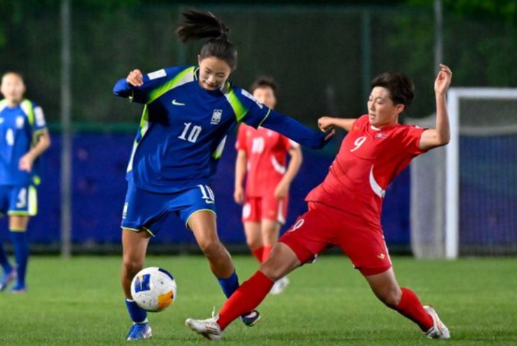 Video bóng đá nữ U17 Triều Tiên - U17 Hàn Quốc: Thảm bại nặng nề, vỡ mộng ngôi đầu (Giải châu Á)