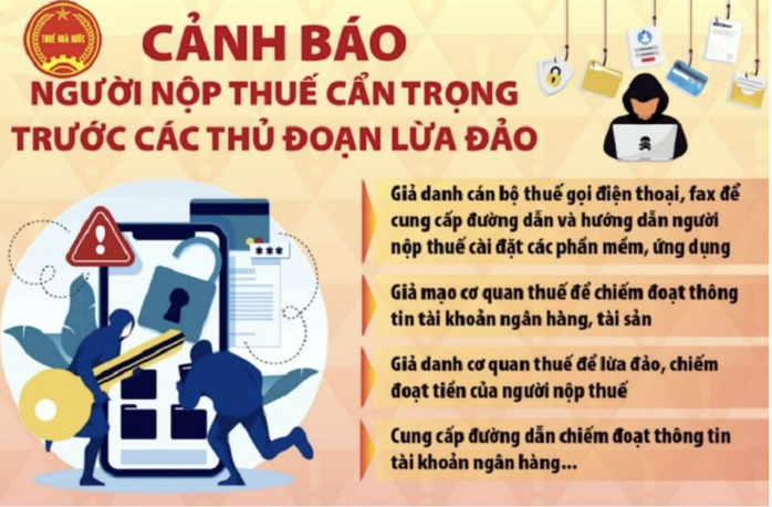 Ngành thuế đã có cảnh báo việc giả danh cán bộ thuế nhằm chiếm đoạt tài sản