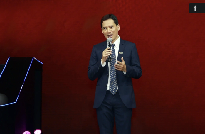 Ông Lê Quang Tự Do, Cục trưởng Cục Phát thanh, truyền hình và thông tin điện tử, phát biểu khai mạc Vietnam GameVerse 2026
