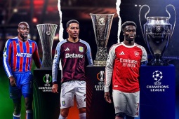 Chung kết Europa League & Conference League: Aston Villa & Crystal Palace nối gót Arsenal đoạt "vé vàng"