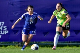 Video bóng đá nữ U17 Nhật Bản - U17 Australia: Đối thủ của U17 Việt Nam thua đậm (Giải châu Á)