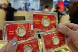 Sáng 8-5, giá vàng miếng SJC cao hơn vàng thế giới tới 17 triệu đồng/lượng