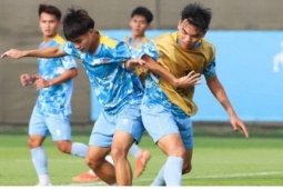 U17 Việt Nam ráo riết chuẩn bị cho trận đấu với U17 Hàn Quốc