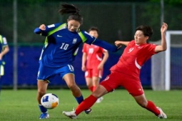 Video bóng đá nữ U17 Triều Tiên - U17 Hàn Quốc: Thảm bại nặng nề, vỡ mộng ngôi đầu (Giải châu Á)