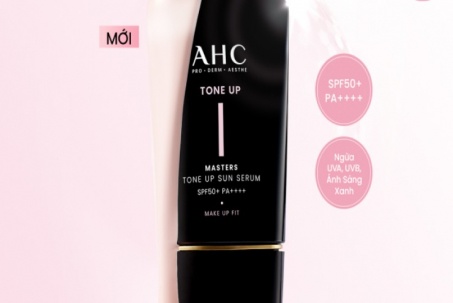 AHC Masters Tone Up “phủ sóng” với livestream và ưu đãi hấp dẫn trên Shopee