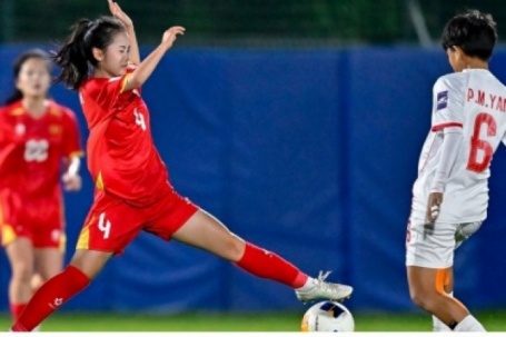 U17 nữ Việt Nam được thưởng lớn khi giành vé vào tứ kết giải châu Á