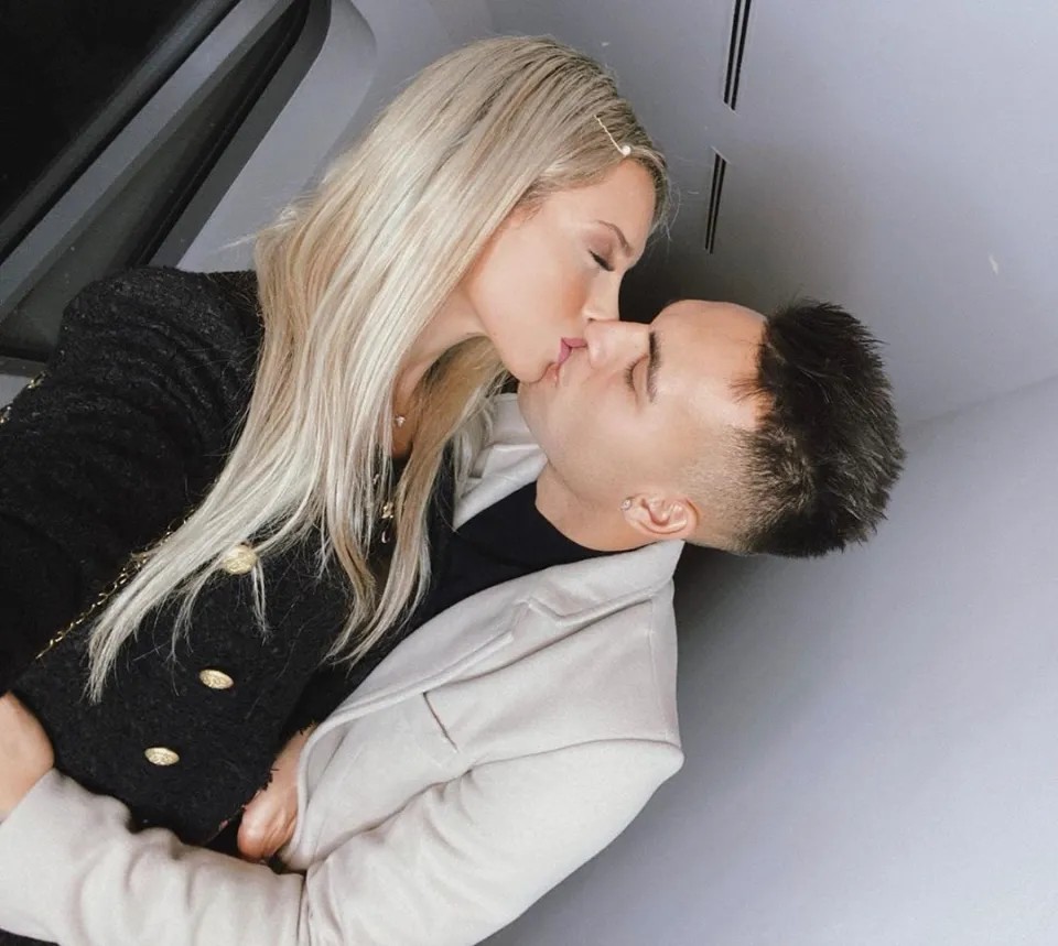Lautaro Martinez cùng vợ là&nbsp;Agustina Gandolfo&nbsp;
