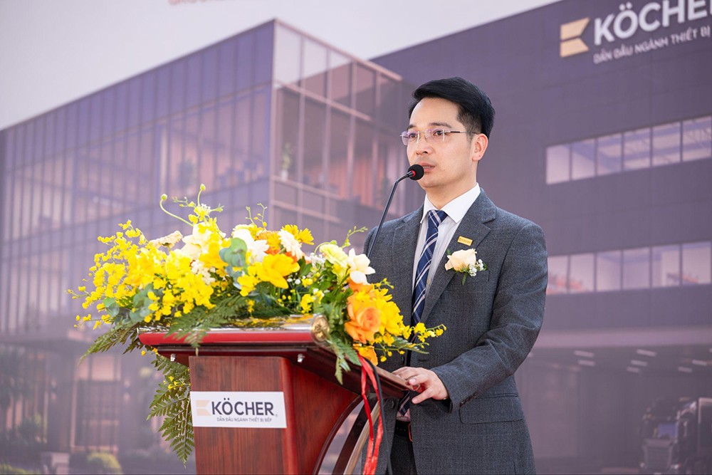 Ông Phùng Mạnh Cường - Tổng Giám đốc hãng Köcher