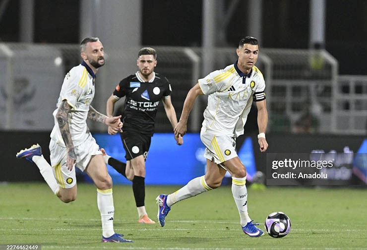 Ronaldo và đồng đội&nbsp;thi đấu quyết tâm