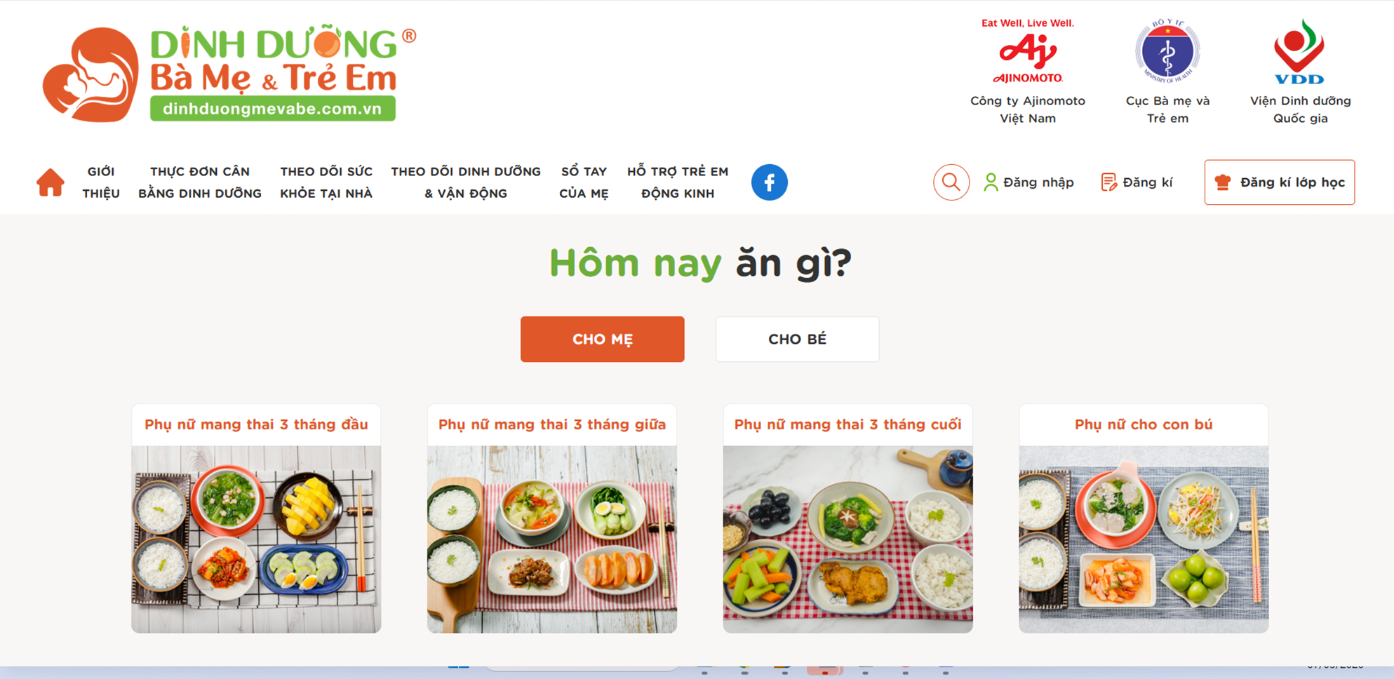 Chương trình Dinh dưỡng Bà mẹ và trẻ em do Ajinomoto Việt Nam phối hợp cùng Bộ Y tế thực hiện.