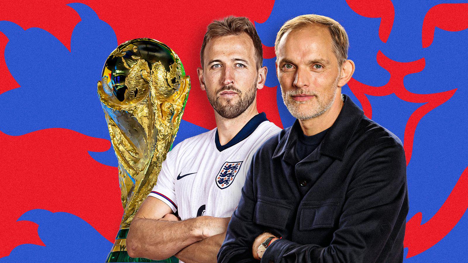 ĐT Anh với Tuchel dẫn dắt và Kane đang đạt đỉnh phong độ sẽ phá dớp vô địch ở World Cup?