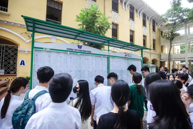 Học sinh thi vào lớp 10 Hà Nội năm 2025. Ảnh: GK
