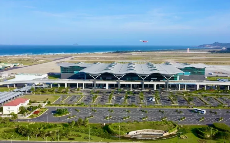 Toàn cảnh sân bay Cam Ranh. Ảnh: ACV