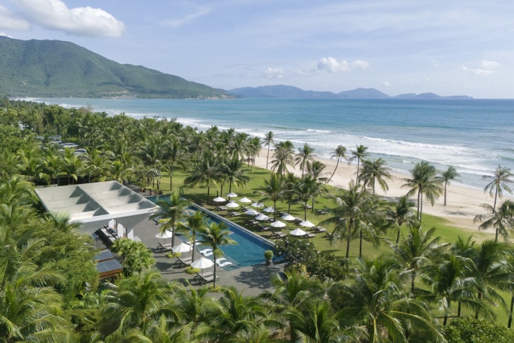 JW Marriott Cam Ranh là một trong những resort mới và cao cấp nhất tại Cam Ranh. Ảnh: Khu nghỉ dưỡng