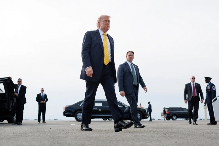 Tổng thống Mỹ Donald Trump. Ảnh: Yonhap