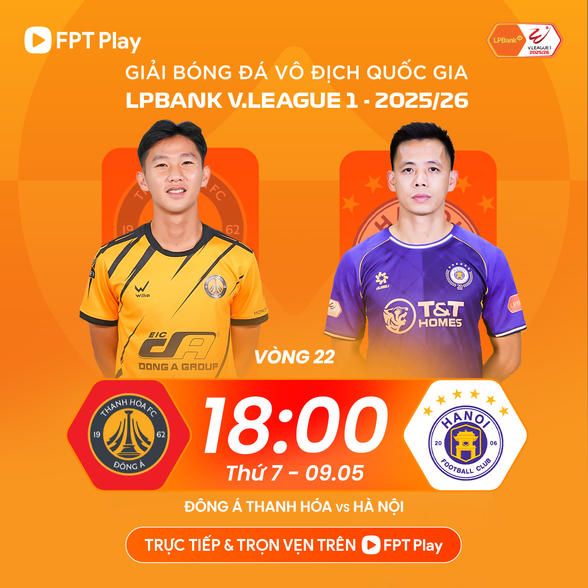 Trực tiếp bóng đá Thanh Hóa - Hà Nội: Cánh cửa đi Cúp C2 còn mở (V-League) - 1