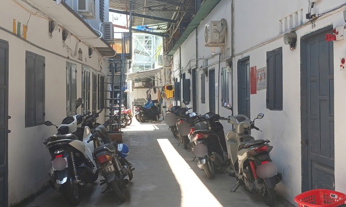 Một khu trọ ở TP HCM. Ảnh: Thi Hà
