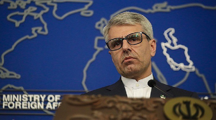 Người phát ngôn Bộ Ngoại giao Iran Esmaeil Baghaei - Ảnh: PRESS TV