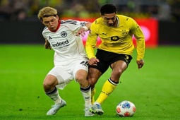 Video bóng đá Dortmund - Frankfurt: Rượt đuổi 5 bàn, chốt ngôi nhì bảng (Bundesliga)