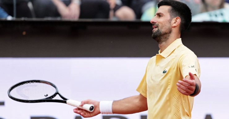 Djokovic thua ngay trận ra quân Rome Open 2026