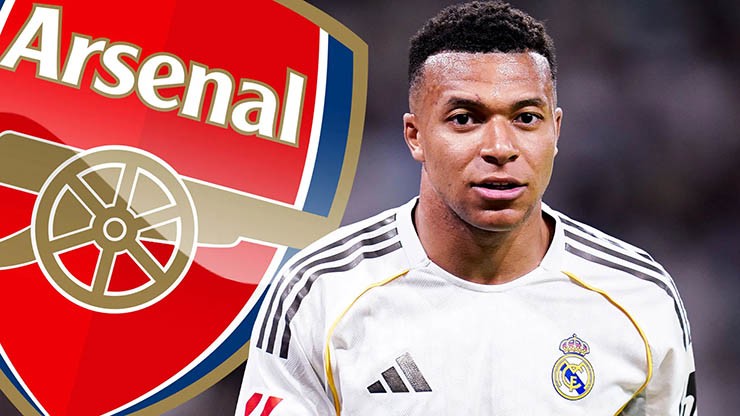 Mbappe có thể cân nhắc chuyện gia nhập Arsenal nếu đội bóng này đăng quang Champions League