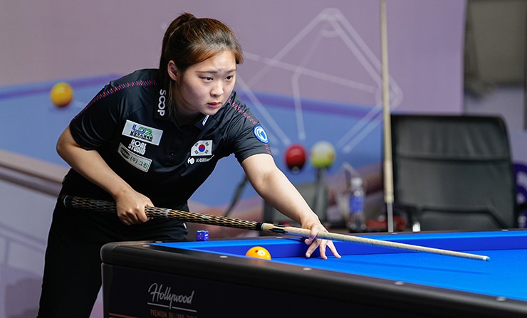 Sự cạnh tranh cho chức vô địch nội dung của nữ chắc chắn sẽ rất khốc liệt khi những cái tên mạnh, trong đó có nữ cơ thủ hạng 2 thế giới Kim Ha Eun đều đã góp mặt ở tứ kết.
