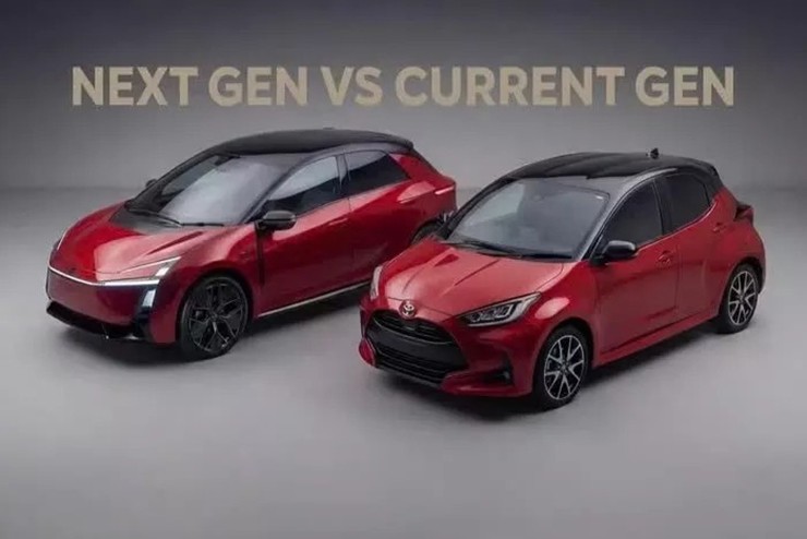 Lộ ảnh Toyota Yaris phiên bản thuần điện - 1