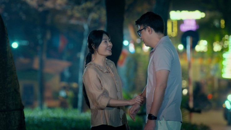 Phân cảnh Thanh Hương và Tuấn Tú trong Những ô cửa sáng đèn