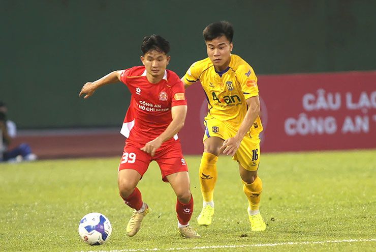 Video bóng đá Công an TP.HCM - SLNA: Phút bùng nổ của Tiến Linh, ngược dòng đẳng cấp (V-League)