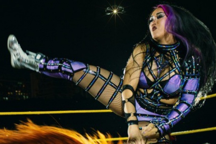 Nữ đấu sĩ người Mỹ gốc Việt đấu WWE tại TP HCM khiến 1.000 khán giả phấn khích
