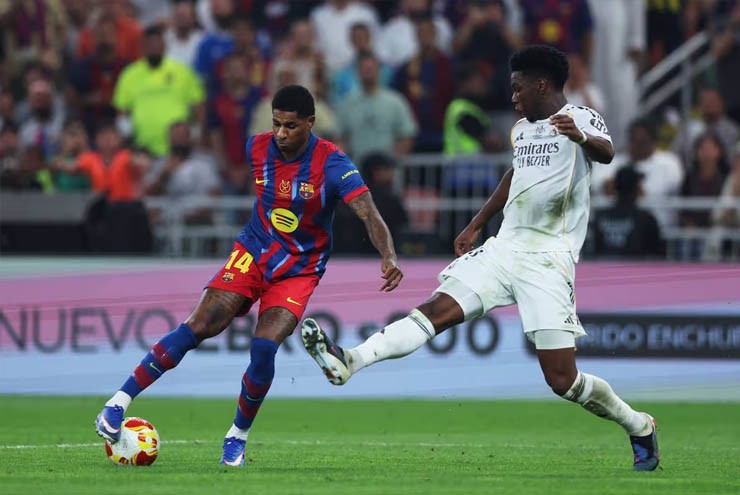Video bóng đá Barcelona - Real Madrid: Rashford thăng hoa, lên ngôi ngạo nghễ (La Liga)