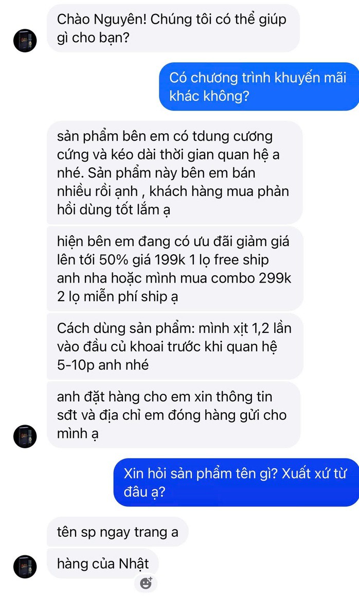 Các đối tượng quảng cáo sản phẩm kích thích với khách hàng